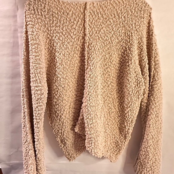🤍 Alter’d State Cream Popcorn Knit Sweater | Size M | Cozy Textured Pullover - Picture 2 of 2